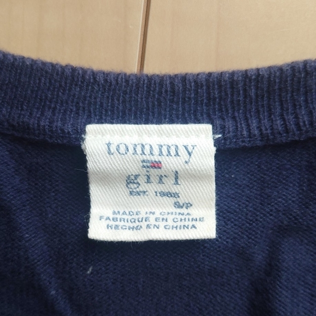 tommy girl(トミーガール)の【☆再値下げ☆】トミーガール　五分丈セーター　サイズＳ レディースのトップス(ニット/セーター)の商品写真