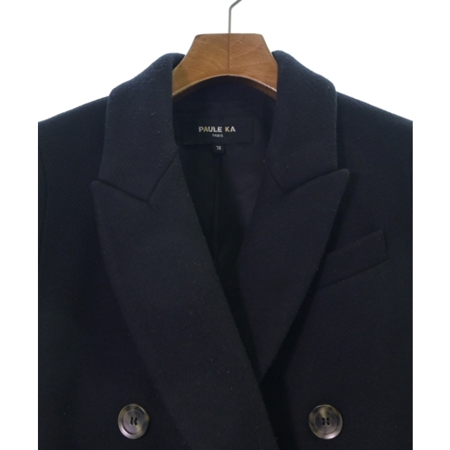 PAULE KA ポールカ コート(その他) 36(XS位) 黒 【古着】 PAULE KA ポールカ コート(その他) 36(XS位) 黒 【古着】