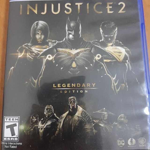 PlayStation4(プレイステーション4)のinjustice 2 lengendary edition 海外版 エンタメ/ホビーのゲームソフト/ゲーム機本体(家庭用ゲームソフト)の商品写真