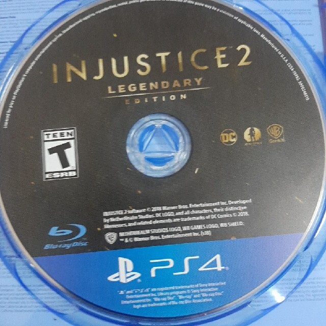 PlayStation4(プレイステーション4)のinjustice 2 lengendary edition 海外版 エンタメ/ホビーのゲームソフト/ゲーム機本体(家庭用ゲームソフト)の商品写真