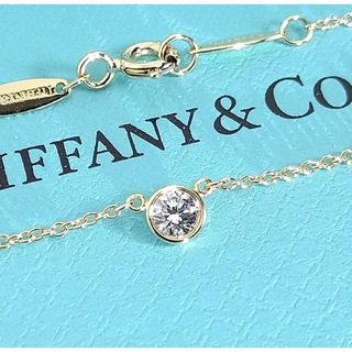 Tiffany & Co. - Tiffany ダイヤモンド ネックレス バイザヤード 0.14ct  