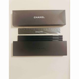 シャネル(CHANEL)のCHANEL シャネル　ノベルティ　ペンケース　定規　えんぴつ(その他)