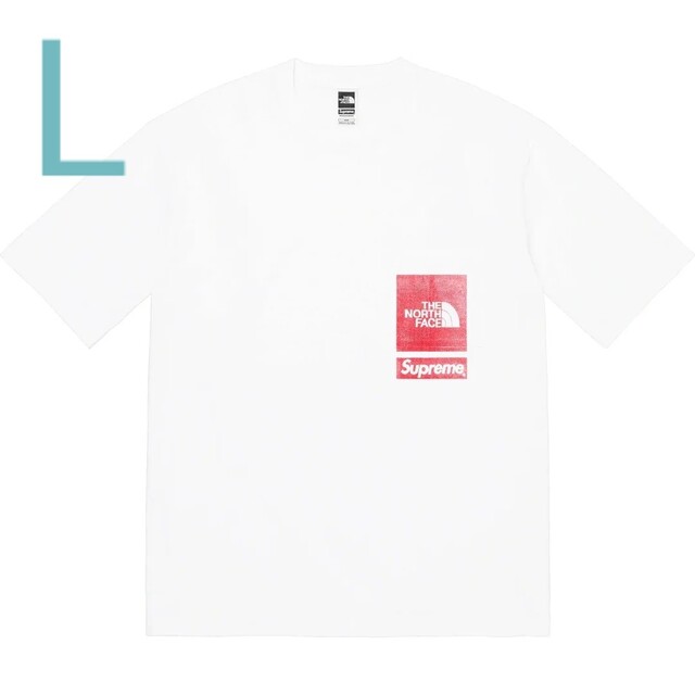 Supreme North Face Printed Pocket Tee