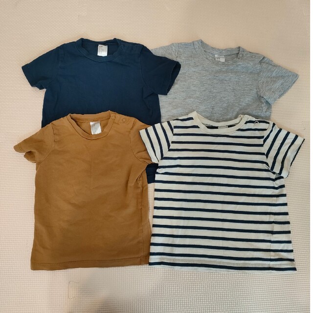 H&M(エイチアンドエム)のH＆M　Tシャツ　9枚　セット キッズ/ベビー/マタニティのベビー服(~85cm)(Ｔシャツ)の商品写真