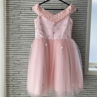 ピンク　発表会　ドレス　140(ドレス/フォーマル)