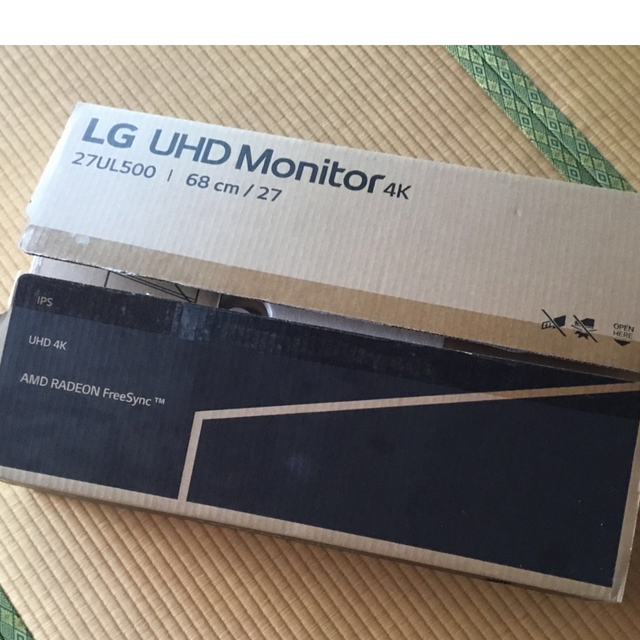 LG UHDモニター　4k  27UL500