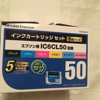 汎用インクカートリッジ CIE-IC50-6P(PC周辺機器)