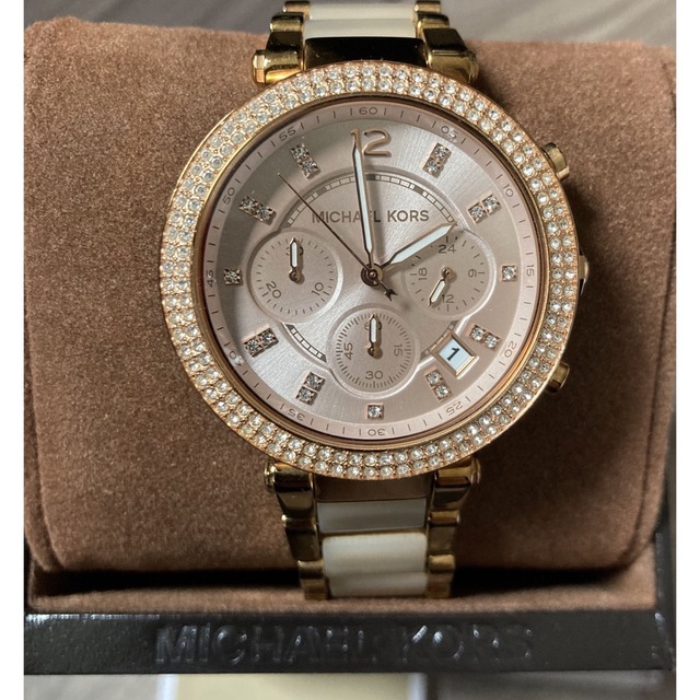 Michael Kors(マイケルコース)のマイケルコース　クロノグラフ　レディース　時計　 レディースのファッション小物(腕時計)の商品写真
