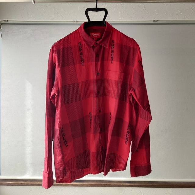 Supreme(シュプリーム)Logo Plaid Shirt/チェックシャツ