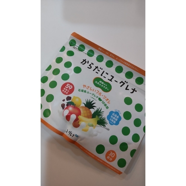 からだにユーグレナ やさしいフルーツオレ 食品/飲料/酒の健康食品(その他)の商品写真