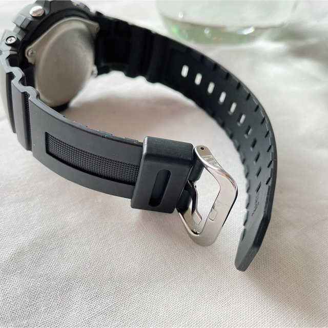 G-SHOCK(ジーショック)のCASIO カシオ AWG-M100SB G-SHOCK 電波ソーラー メンズの時計(腕時計(アナログ))の商品写真