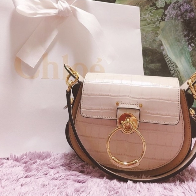 Chloe(クロエ)のCHLOE TESS スモールバック　クロコ レディースのバッグ(ショルダーバッグ)の商品写真