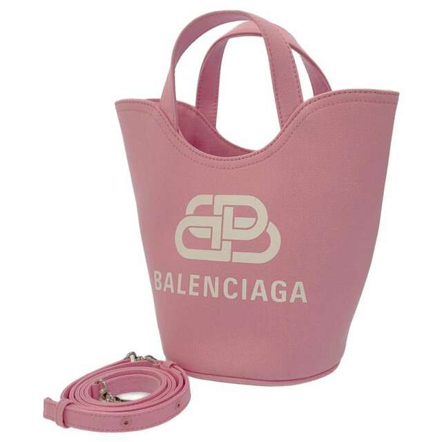 バレンシアガ トートバッグ ウェーブXS キャンバス 619979 BALENCIAGA