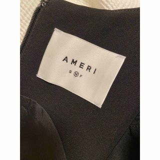 Ameri VINTAGE - 美品 AMERI DRAPE RIBBON I LINE DRESSの通販 by