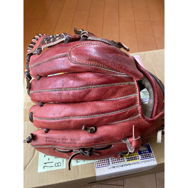MIZUNO(ミズノ)のミズノ　グローバルエリート　グローブ　軟式　投手用 スポーツ/アウトドアの野球(グローブ)の商品写真