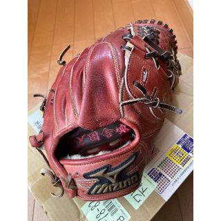 ミズノ(MIZUNO)のミズノ　グローバルエリート　グローブ　軟式　投手用(グローブ)