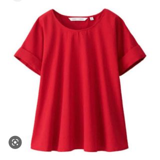 ユニクロ(UNIQLO)のUNIQLO ルメール　シアサッカーTシャツ(Tシャツ/カットソー(半袖/袖なし))