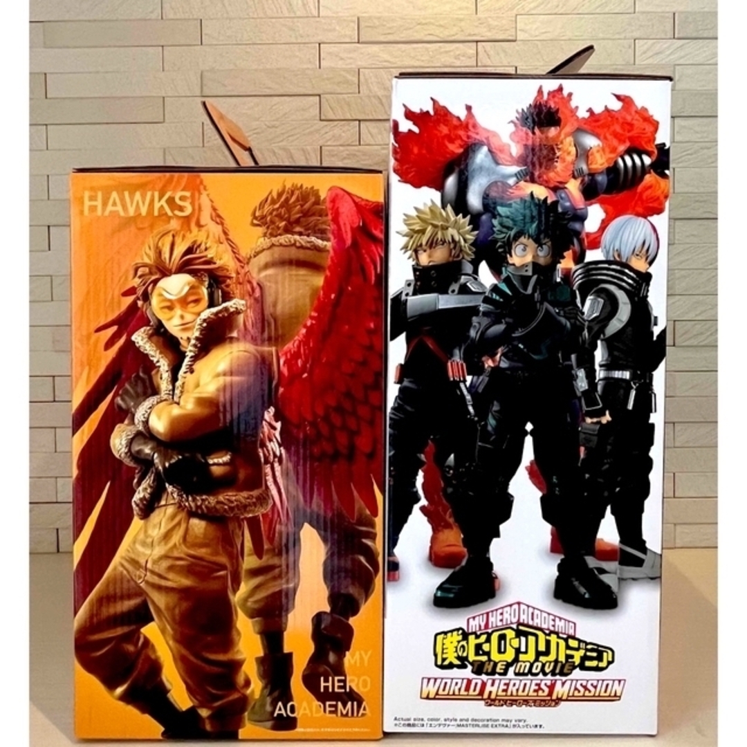BANDAI - 一番くじヒロアカ 【エンデヴァー、ホークス】開封美品セット