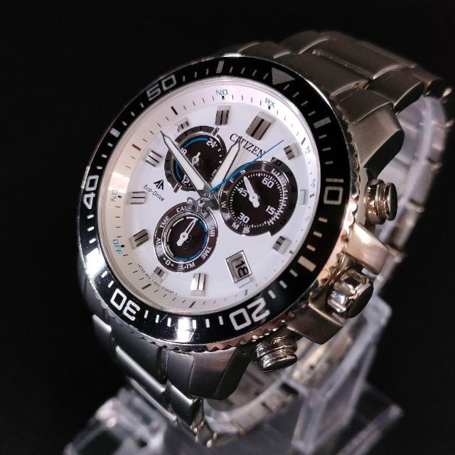 極美品【稼働品】CITIZEN シチズンプロマスター E610ソーラー ホワイト