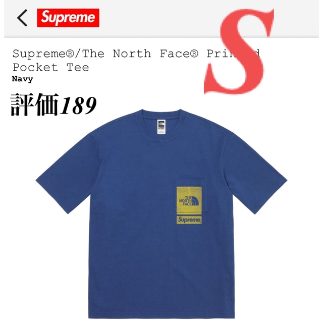 Supreme The North Face Printed Pocket T