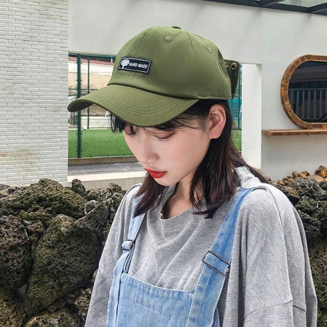 男女兼用 クラッシュデニム 韓国 帽子 キャップ
