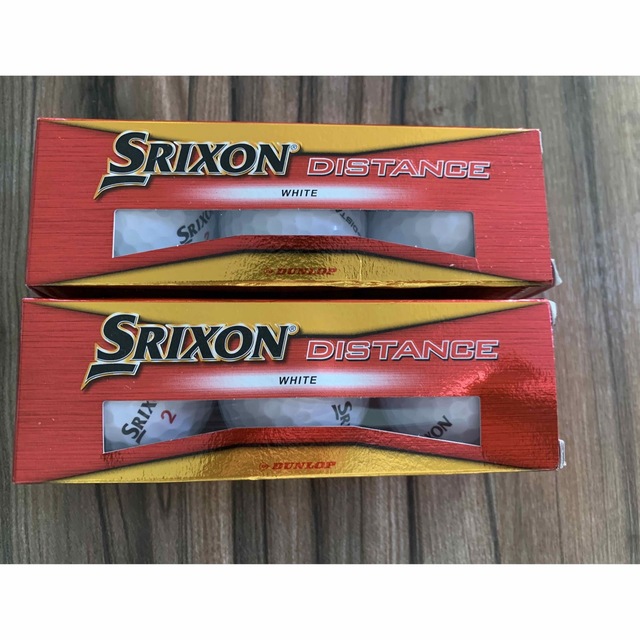 DUNLOP(ダンロップ)のゴルフボール　SRIXON DISTANCE チケットのスポーツ(ゴルフ)の商品写真