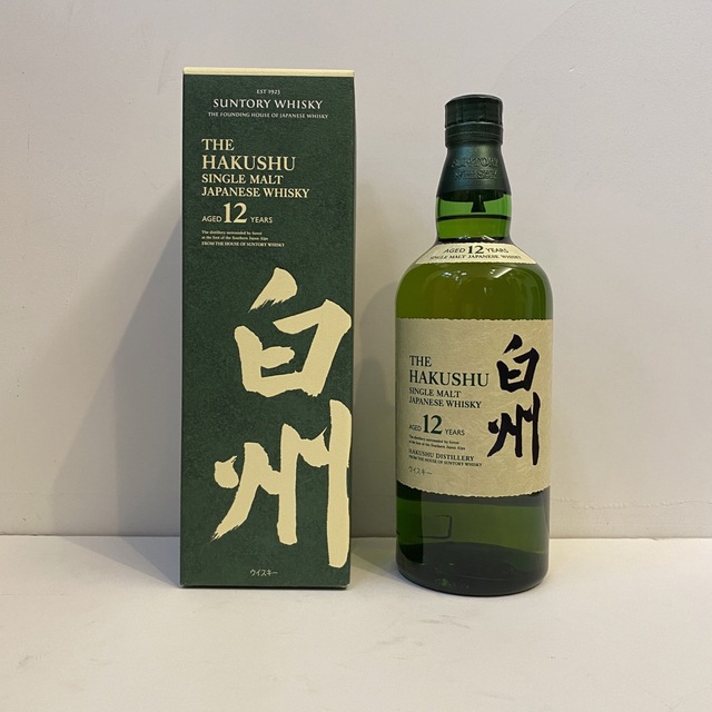 新品未開封 SUNTORY 白州12年 ウイスキー 700ml 4本セット - 酒