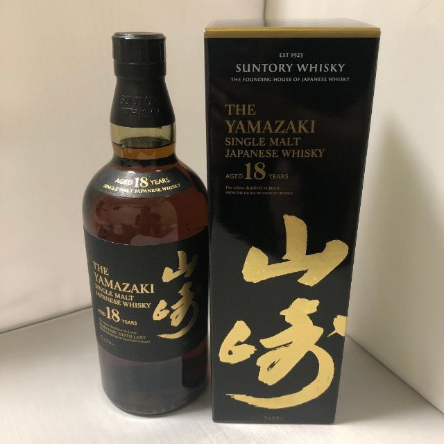 山崎18年 700ml 新品・未開封・ホログラム有・箱付 サントリー正規品 ...