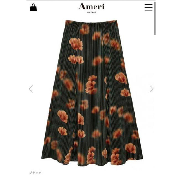 Ameri VINTAGE(アメリヴィンテージ)のAmeri vintage MILA VELOUR CUT SKIRT レディースのスカート(ロングスカート)の商品写真