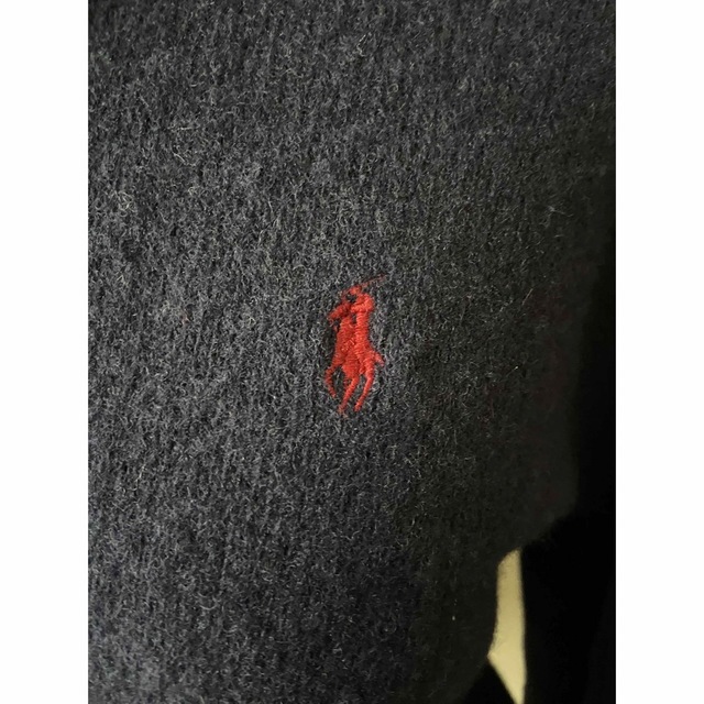 Ralph Lauren(ラルフローレン)の【PolobyRalphLauren】 Vネックセーター【紺M】 レディースのトップス(ニット/セーター)の商品写真