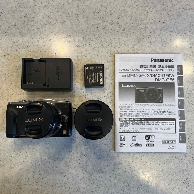 Panasonic(パナソニック)のPanasonic GF6ダブルズームレンズキット スマホ/家電/カメラのカメラ(ミラーレス一眼)の商品写真