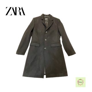 ZARA - ZARA ザラ ロングコート チェスターコート 長袖 ブラック