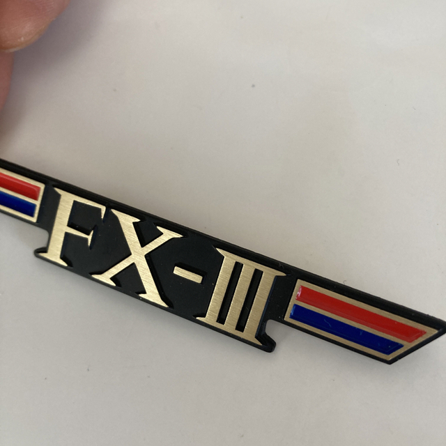 ☆未使用 Z750FX FX-III サイドカバー エンブレム 純正 当時物 | www