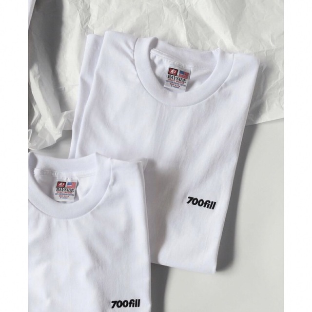 700FILL Embroidered Small Payment Logo T