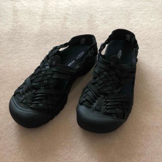 ハイク(HYKE)のhyke keen  ROSARITAII BLACK 26.5(サンダル)