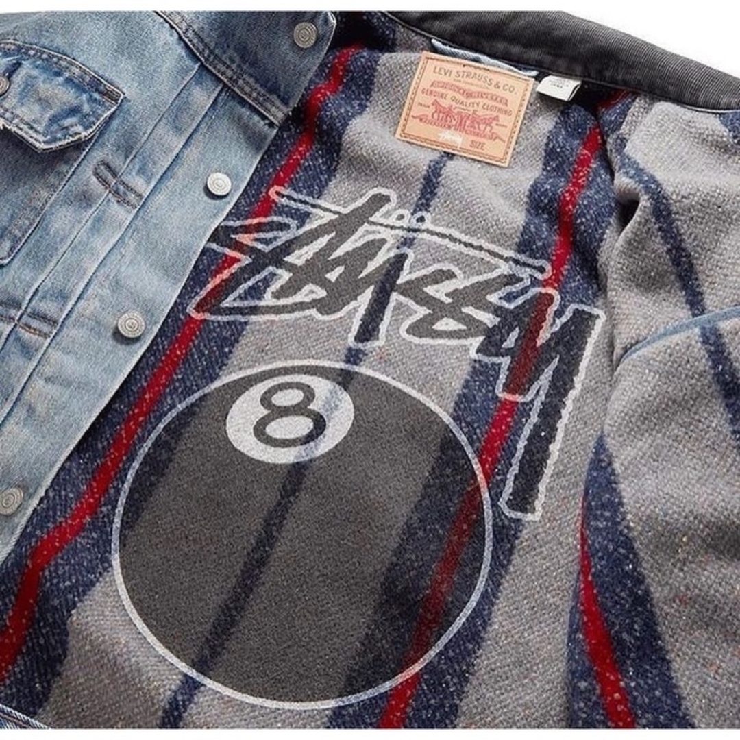 Levi's - STÜSSY & LEVI'S EMBOSSED TRUCKER JACKETの通販 by Levi's - STÜSSY & LEVI'S EMBOSSED TRUCKER JACKETの通販 by