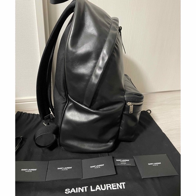 Saint Laurent - サンローランパリ バックパック CITY マットブラック