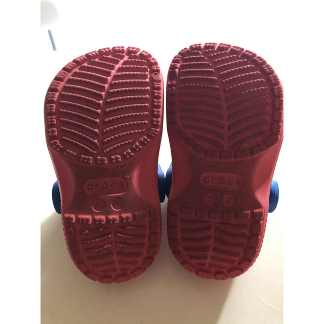crocs(クロックス)のクロックス　スパイダーマン　C6 キッズ/ベビー/マタニティのベビー靴/シューズ(~14cm)(サンダル)の商品写真