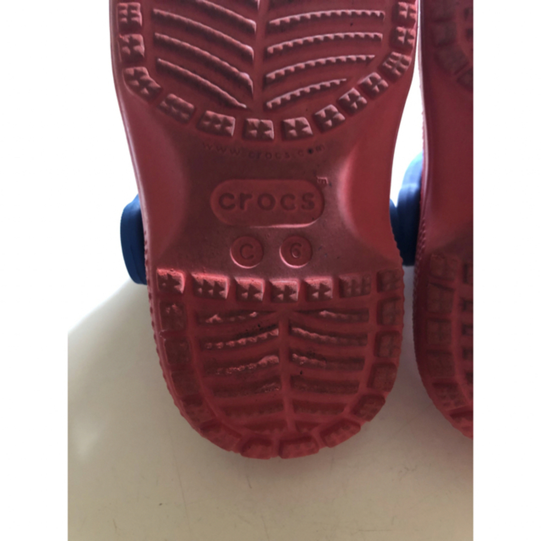 crocs(クロックス)のクロックス　スパイダーマン　C6 キッズ/ベビー/マタニティのベビー靴/シューズ(~14cm)(サンダル)の商品写真