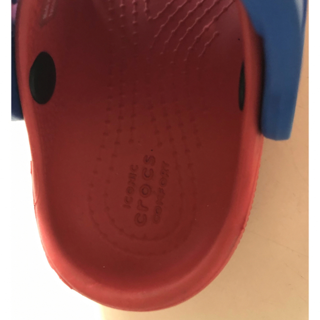 crocs(クロックス)のクロックス　スパイダーマン　C6 キッズ/ベビー/マタニティのベビー靴/シューズ(~14cm)(サンダル)の商品写真