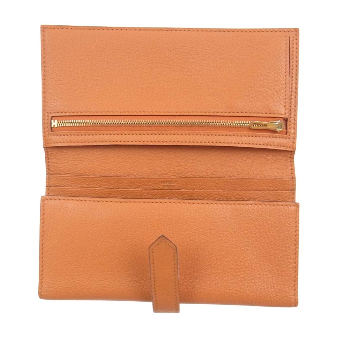 HERMES エルメス 財布 ベアン デュプリ ゴールド金具 □L刻印 08 HERMES エルメス 財布 ベアン デュプリ ゴールド金具 □L刻印 08