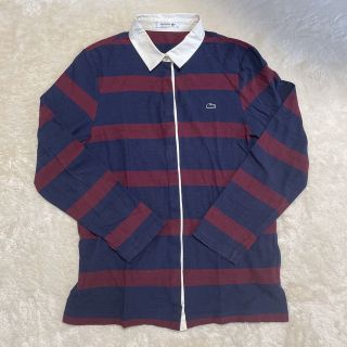 ラコステ(LACOSTE)のラコステ ボーダー ラガーシャツ(ポロシャツ)