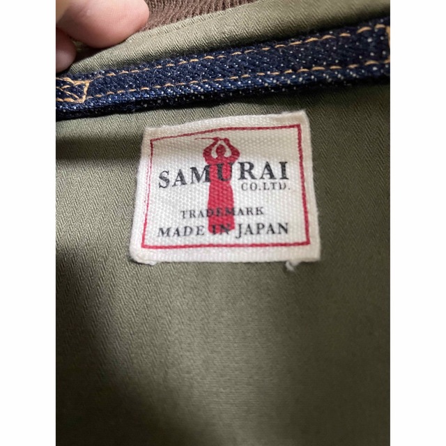 SAMURAI JEANS(サムライジーンズ)のデニムA-1ジャケット　サムライジーンズ メンズのジャケット/アウター(Gジャン/デニムジャケット)の商品写真