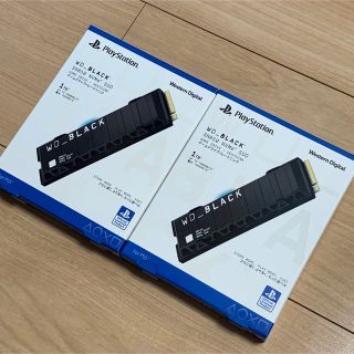 【新品未開封】WD_Black SN850 NVMe SSD 2個セット(PCパーツ)