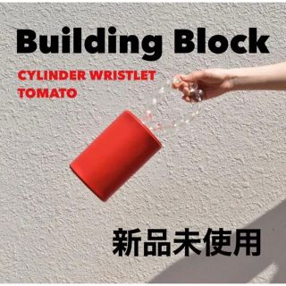 トゥモローランド(TOMORROWLAND)のBUILDING BLOCK CYLINDER WRISTLET TOMATO(ハンドバッグ)