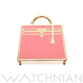 エルメス(Hermes)の中古 エルメス HERMES ユニセックス チャーム ピンク イエローゴールドメッキ(チャーム)