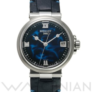 ブレゲ(Breguet)の中古 ブレゲ Breguet 9517ST/E2/984 ブルーラッカー レディース 腕時計(腕時計)