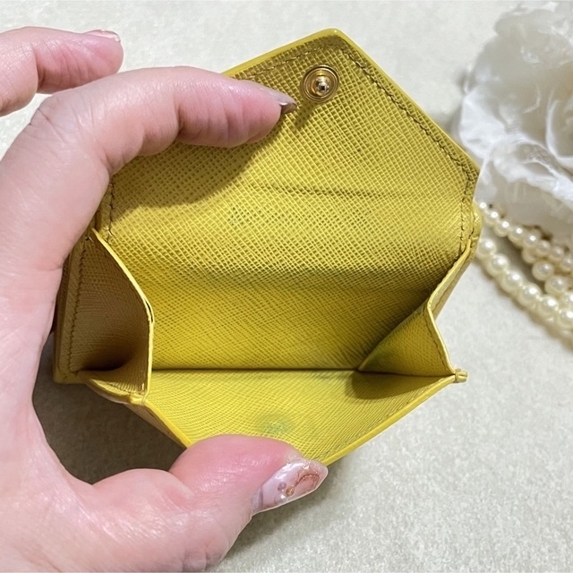美品!PRADA三つ折り財布♡ミニ財布 美品!PRADA三つ折り財布♡ミニ財布