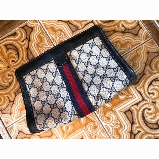 GUCCI グッチ クラッチバッグ レトロ neuroinstituto.com.br