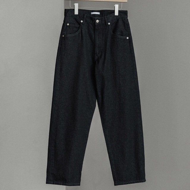 LIDNM(リドム)のWYM LIDNM LOOSE FIT DENIM ブラック L メンズのパンツ(デニム/ジーンズ)の商品写真